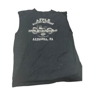 Vintage 2006 Harley-Davidson Apple Altoona PA Sleeveless Pocket Tee - XXL